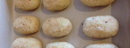 зразы картофельные с мясом в духовке. Шаг 6