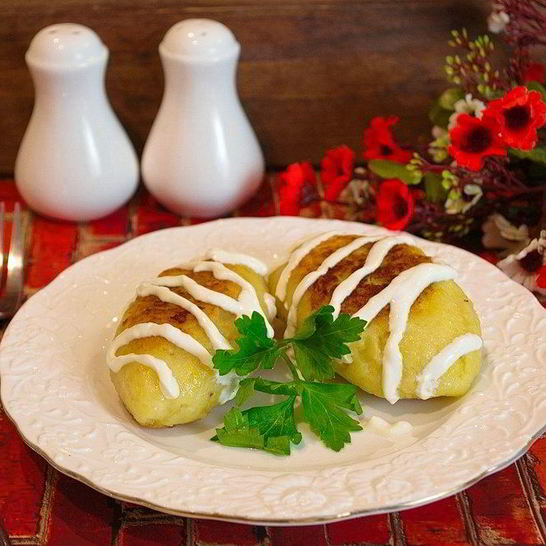 Рецепт зраз картофельных с мясом
