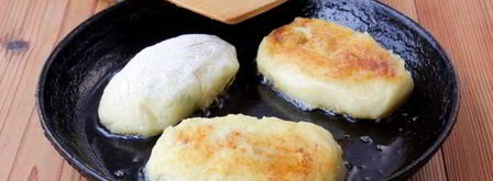 зразы картофельные с яйцом и луком. Шаг 7