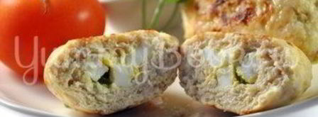 зразы куриные с яйцом в мультиварке. Шаг 8