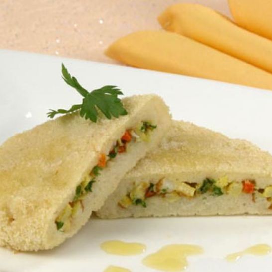 Рецепт зраз манных с омлетом и морковью