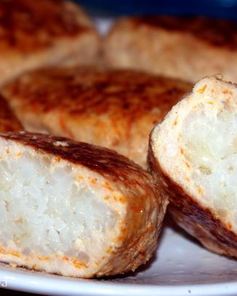 Зразы мясные с рисом