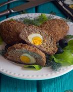 Зразы мясные с яйцом