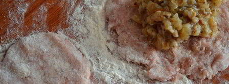 зразы с гречневой кашей и грибами. Шаг 5