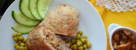 зразы с гречневой кашей и грибами. Шаг 7