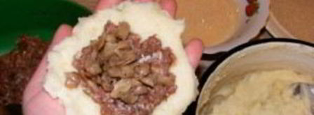 зразы с мясом и грибами. Шаг 8