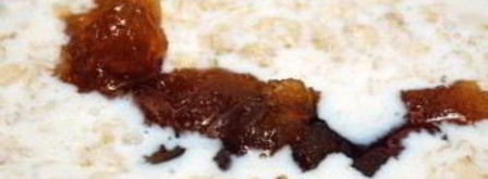 геркулесовая каша с грецкими орехами. Шаг 4