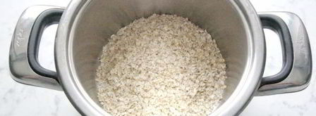 геркулесовая каша с молоком. Шаг 3