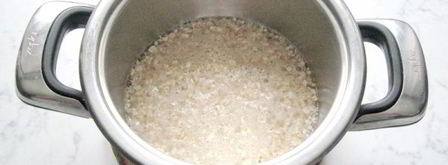 геркулесовая каша с молоком. Шаг 4