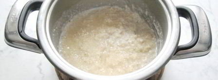 геркулесовая каша с молоком. Шаг 5