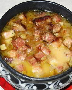 Гороховая каша в духовке