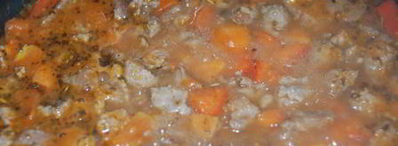 гречка по-флотски. Шаг 5