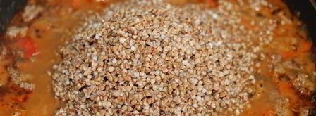 гречка по-флотски. Шаг 6