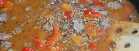 гречка по-флотски. Шаг 7