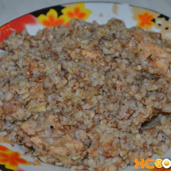 Рецепт гречки по-купечески с курицей