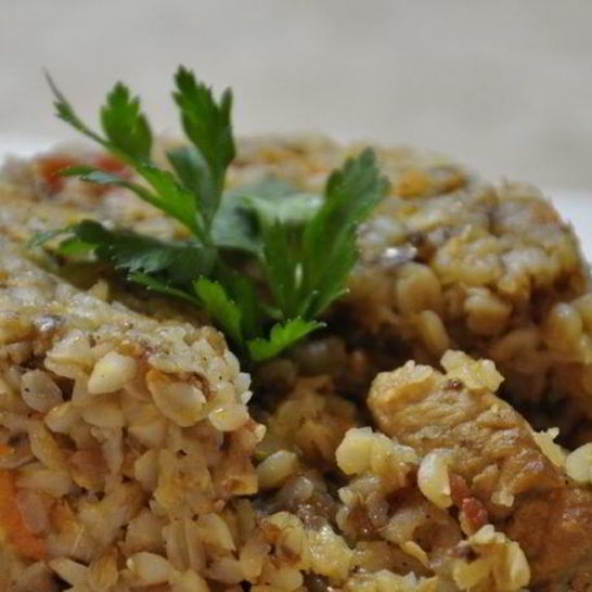 Рецепт гречки по-купечески со свининой