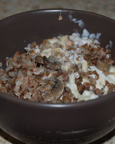 Гречка по-ярославски с грибами