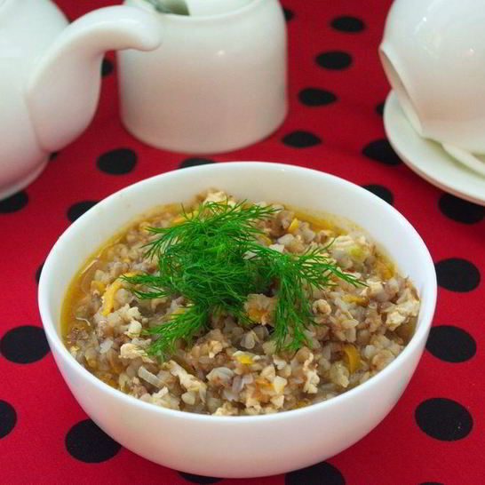 Рецепт гречки с фаршем