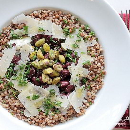 Рецепт гречки с фасолью