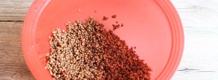 гречка с грибами и луком в мультиварке. Шаг 6