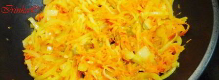 гречка с капустой и овощами. Шаг 3