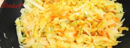 гречка с капустой и овощами. Шаг 4