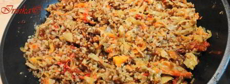 гречка с капустой и овощами. Шаг 8