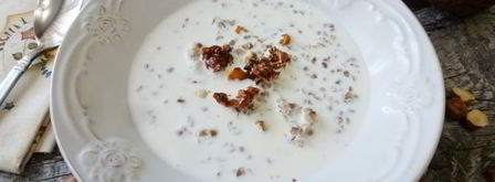 гречка с кокосовым молоком и фундуком. Шаг 10