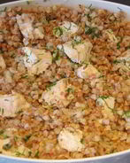 Гречка с куриным филе