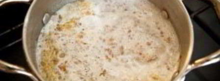 гречка с молоком. Шаг 4