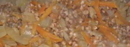 гречка с морковью и луком. Шаг 3