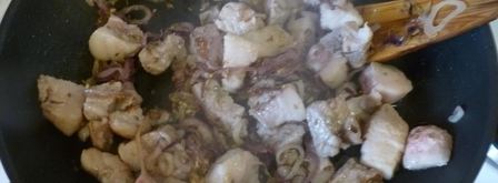 гречка с мясом и черносливом. Шаг 2