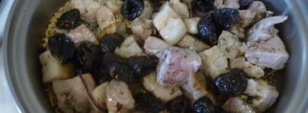 гречка с мясом и черносливом. Шаг 3