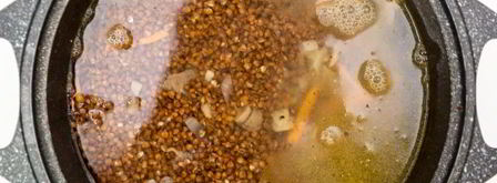 гречка с мясом и грибами. Шаг 9