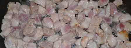 гречка с мясом в горшочке. Шаг 3