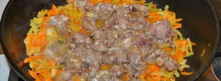 гречка с тушенкой. Шаг 3