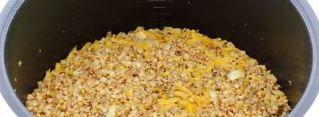 гречка со свиным фаршем в мультиварке. Шаг 6
