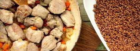 гречка со свиным мясом в духовке. Шаг 4