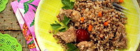 гречка со свиным мясом в духовке. Шаг 8