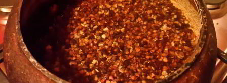 гречка в чугунке. Шаг 2