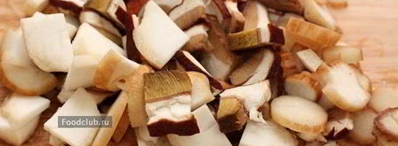 гречневая каша с белыми грибами. Шаг 5