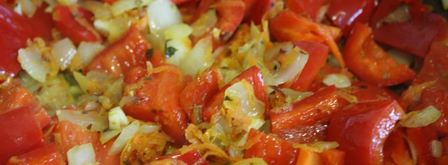 гречневая каша с болгарским перцем и фаршем. Шаг 2