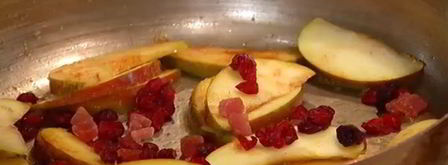 гречневая каша с фруктовой заправкой. Шаг 4