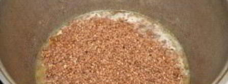 гречневая каша с тушенкой. Шаг 2