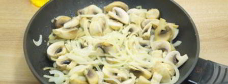 постная гречка с грибами в горшочке. Шаг 3