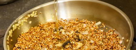 сливочная гречка с говяжьим языком. Шаг 6