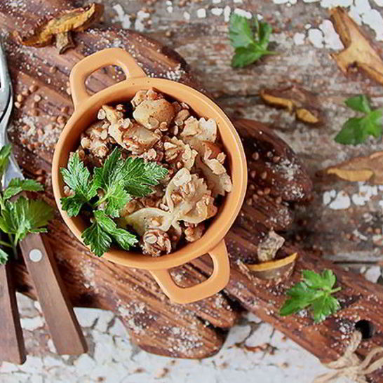 Рецепт варнишкеса — гречневой каши с макаронами