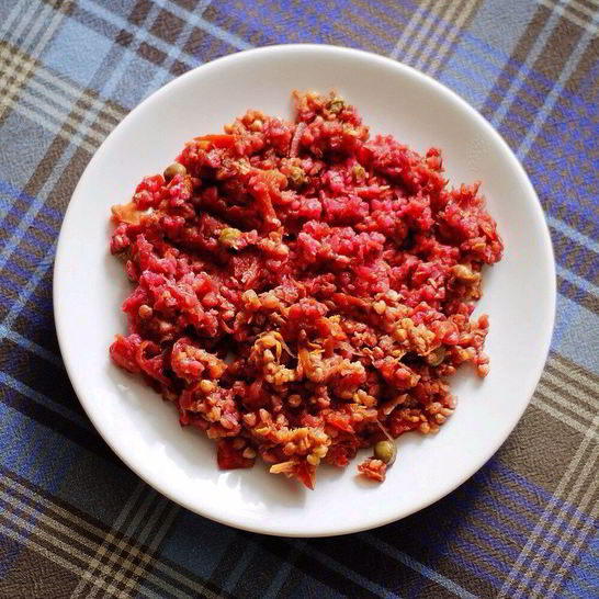 Рецепт зеленой гречки с свеклой и помидорами