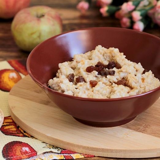 Каша из овсяных хлопьев на воде