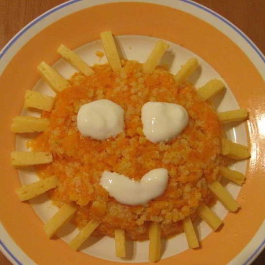 Рецепт каши из тыквы с пшеном на плите